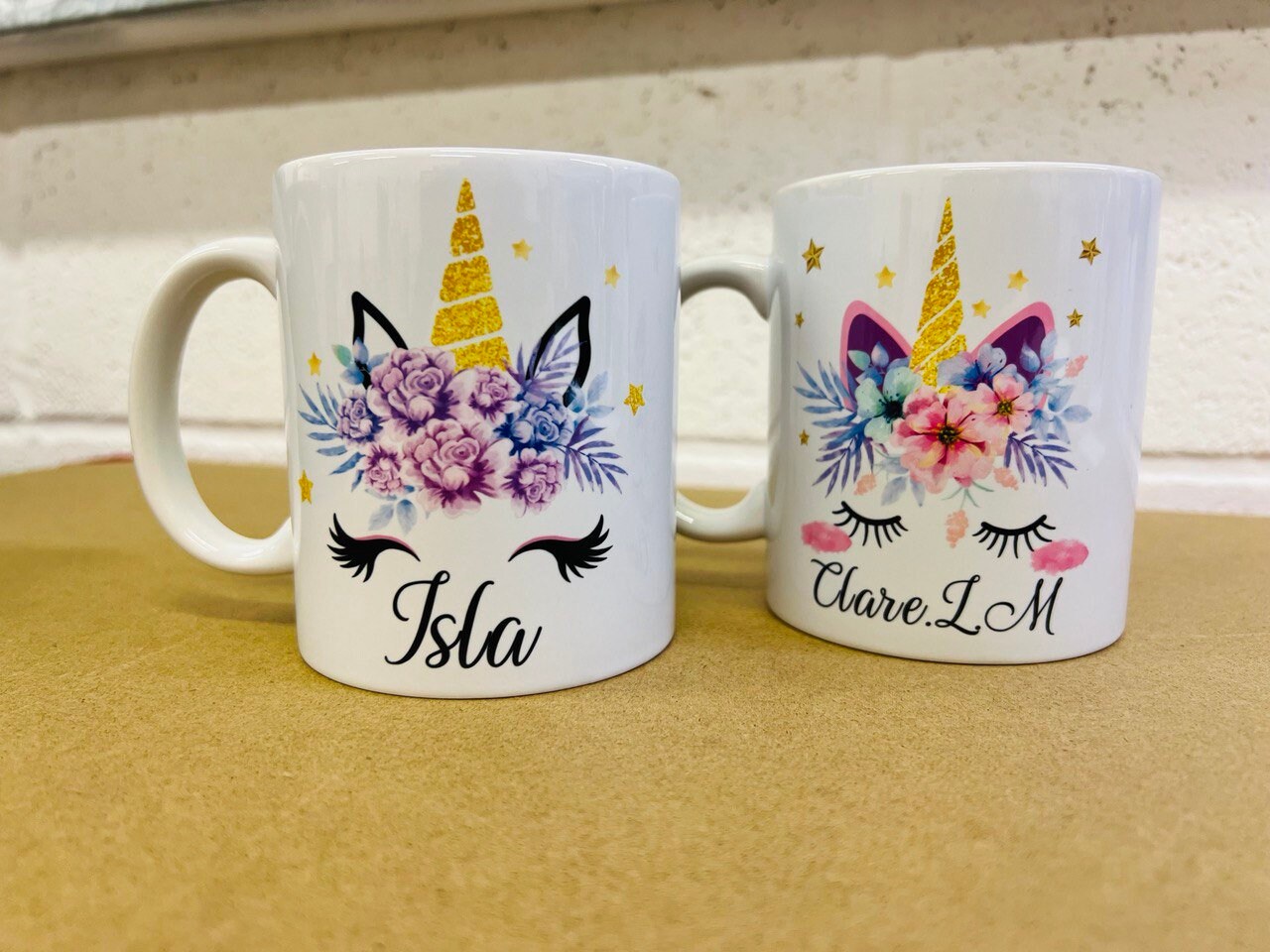 Personalized Macaron Mug – Custom Name On Colorful Macaron Design, 11oz Ceramic Cup For Baking Lovers