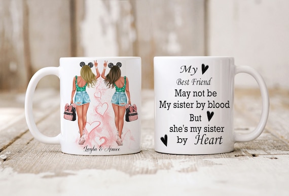 BFF My Bestie Best Friend Coffee Mug | Cute Gift Idea for Best Friend | Cpm733