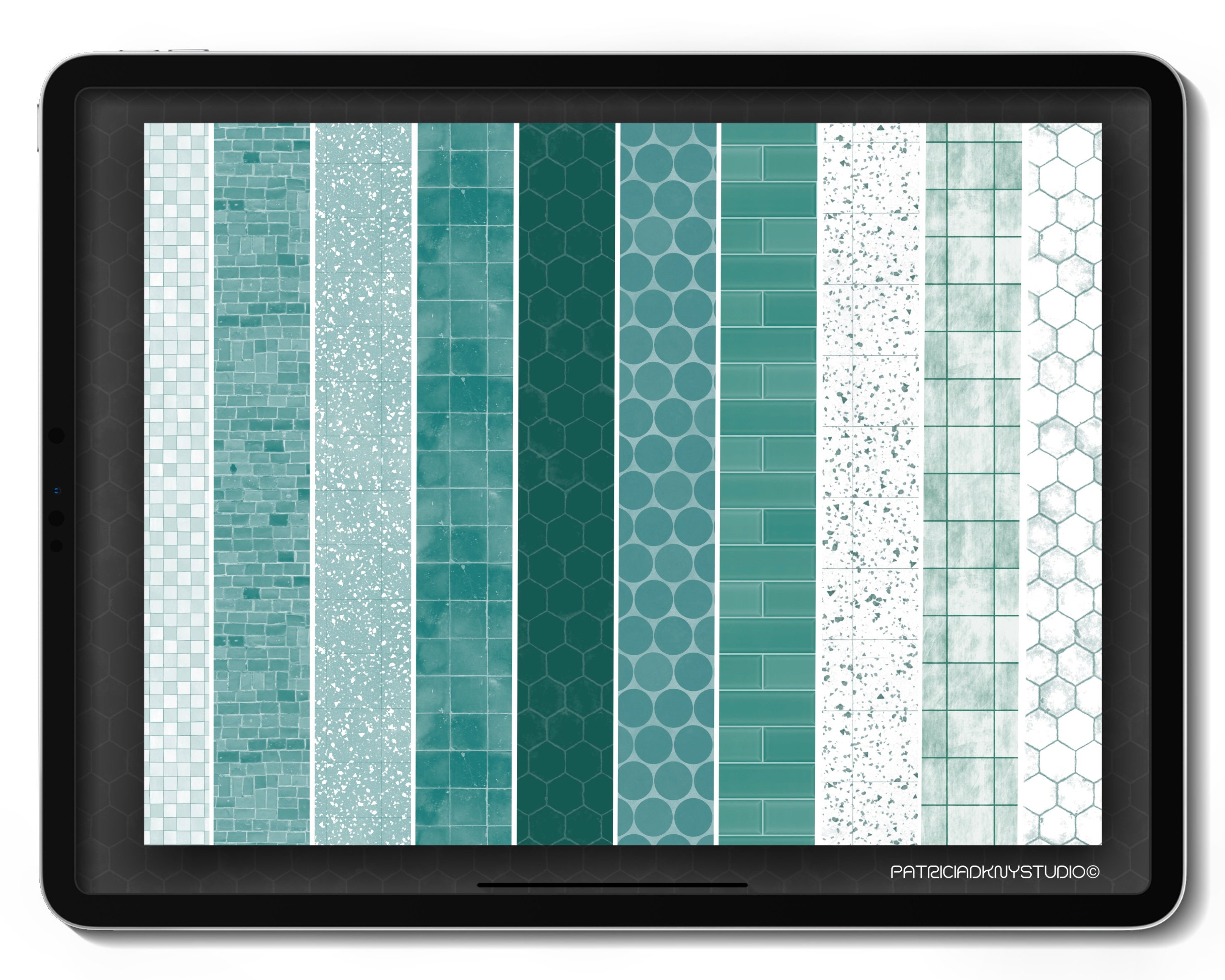 Procreate Texture Brush - Seamless Tile Texture, Realistic, High ...