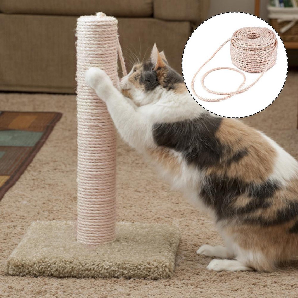 Sisal Rope For Cat Scratching Post Cat Tree Natural Sisal Etsy