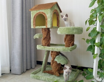 mushroom cat tree