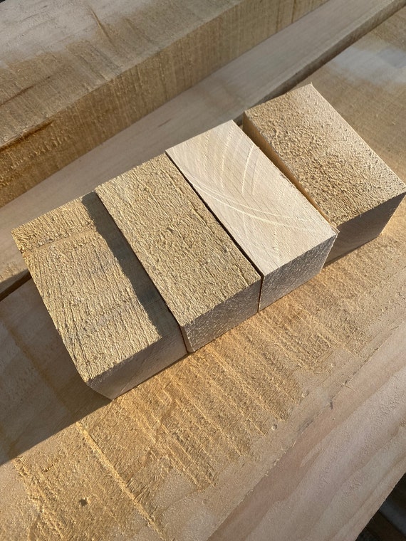 Basswood Carving Block Bass Wood Linden Turning Blanks 2 X 2 X 4 4