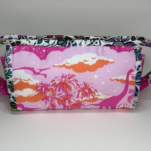 Sew Together Bag - Tula Pink ROAR! - Meteor Shower - Blush (SHIPS FREE)