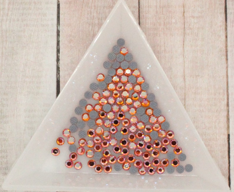 AB Orange SS10-5A Korean HotFix Rhinestones Hot Fix Rhinestones