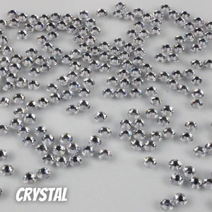 Crystal Diamond Cut Hotfix Rhinestones Glass Hotfix Rhinestones 10 Gross High Quality Faceted DIY Bling Embellishments