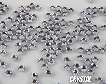 SS10 Crystal  Diamond Cut Hotfix Rhinestones Glass Hotfix Rhinestones 10 Gross High Quality Faceted DIY Bling Embellishments