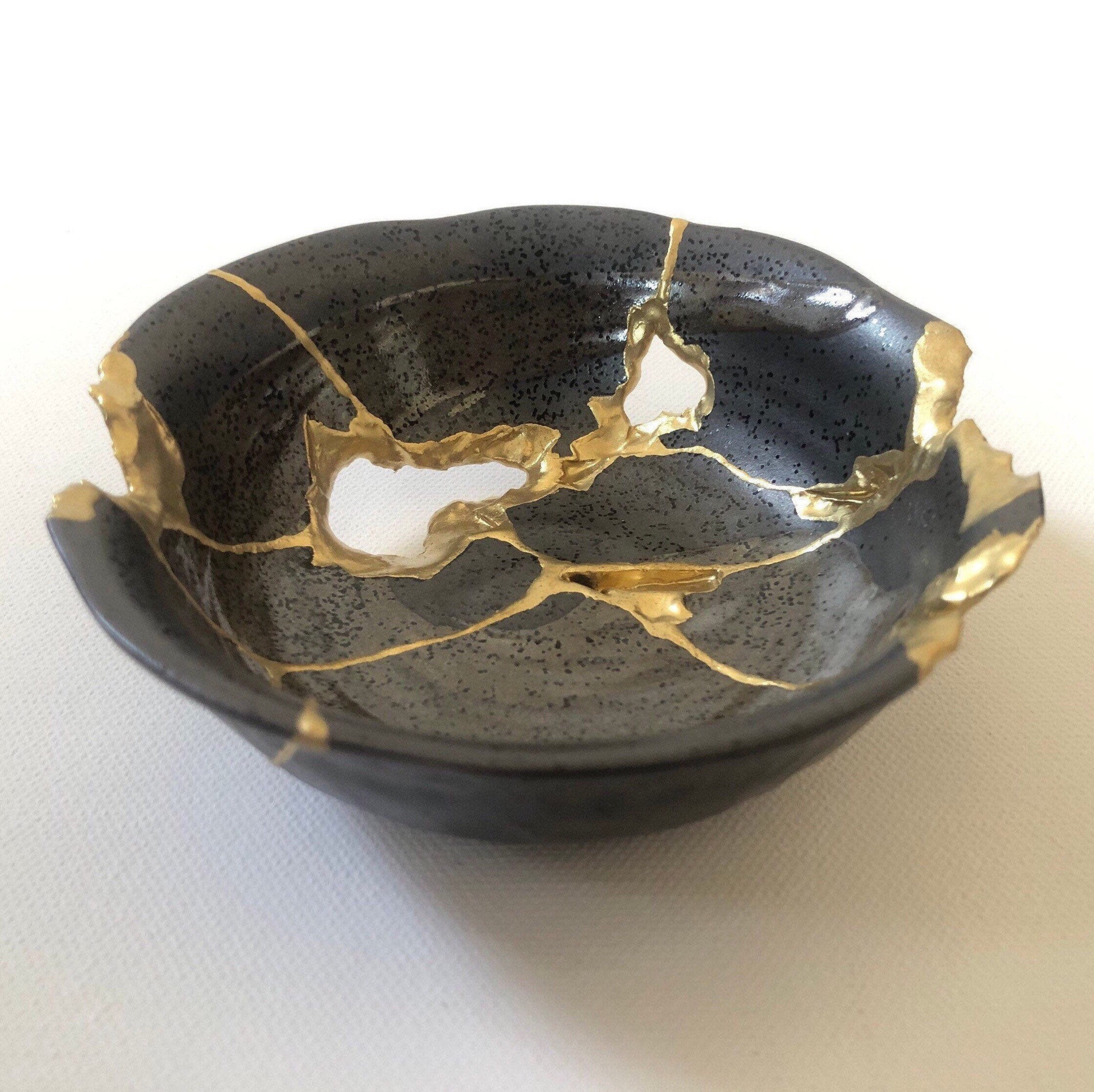 4NatureDesign Kintsugi_Bowl S041 Etsy