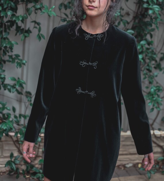 vintage velvet jacket