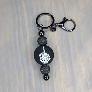PRINT-IN-PLACE MIDDLE FINGER KEYCHAIN&middot;Free STL File For &middot;Cults