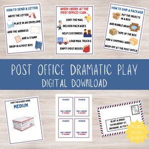 Pièce de théâtre dramatique au bureau de poste