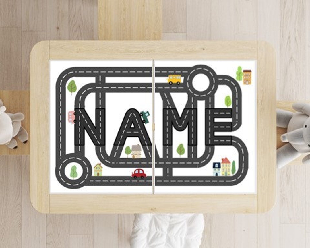 CUSTOM NAME PLAYMAT, Flisat Lid Play Mat, Your Name, Child Name, Custom