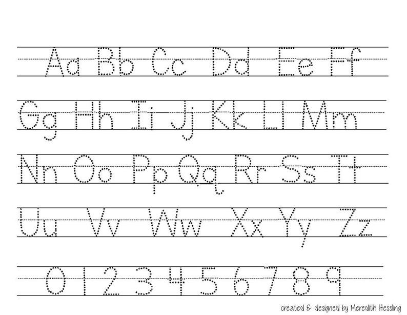Tracing Block Tracing Pack Digital Download - Etsy