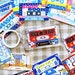 kpop seventeen playlist cassette keyring / seventeen sticker / seventeen keyring / left&right / rock with you / ready to love / 세븐틴 