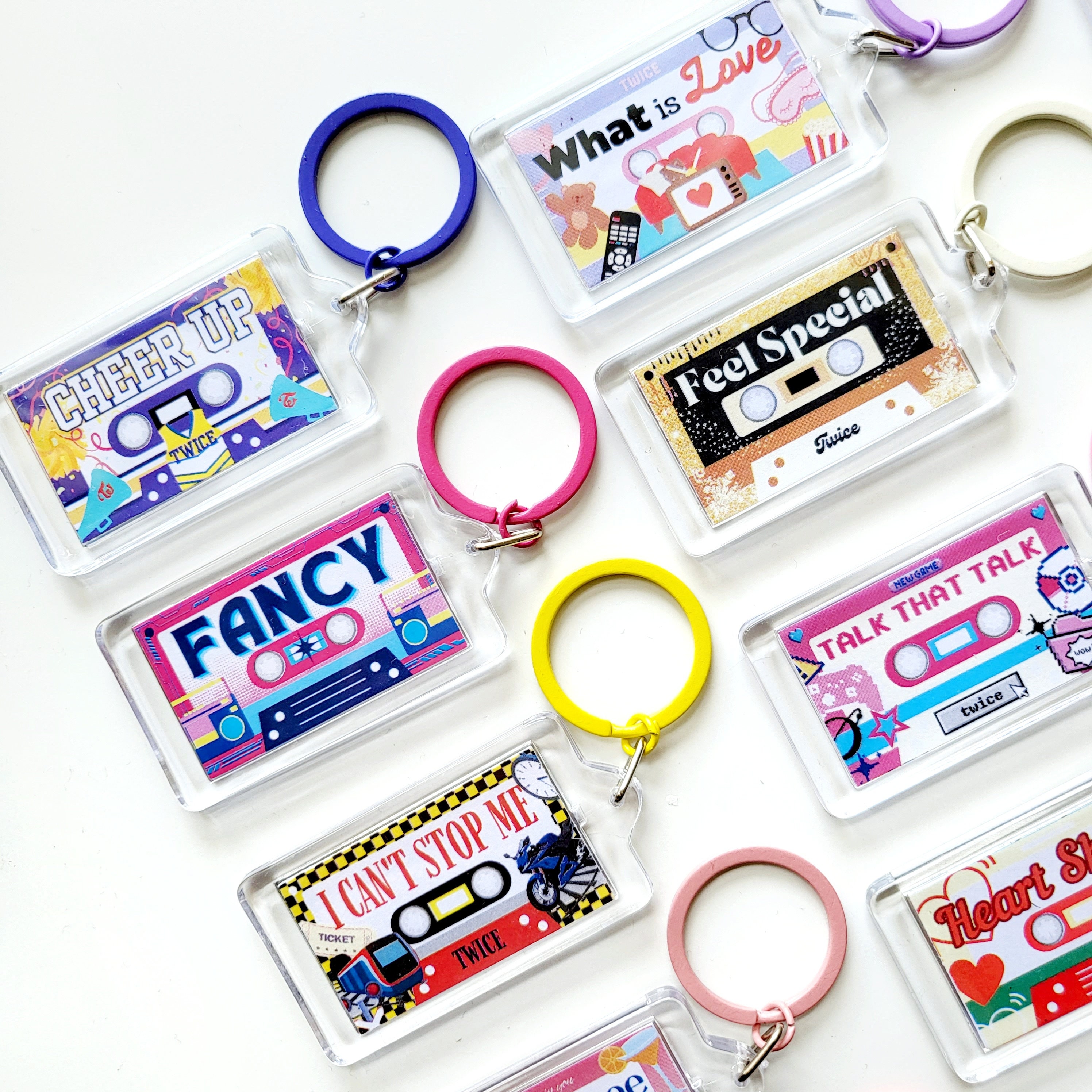 Twice feel Special Member Keychain 