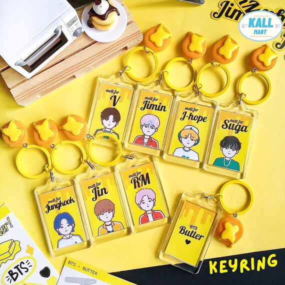 Kpop BTS Butter Cartoon Keyring / Bts Stickers / Bts Pins / - Etsy Singapore Kpop BTS Butter Cartoon Keyring / Bts Stickers / Bts Pins / - Etsy Singapore