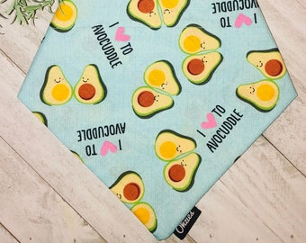 Avocuddle Dog Bandana | Over the collar dog Bandana | Pet Accessories | Dog Neckwear | Dog Bandana | Pet Clothes | Pet Accessories