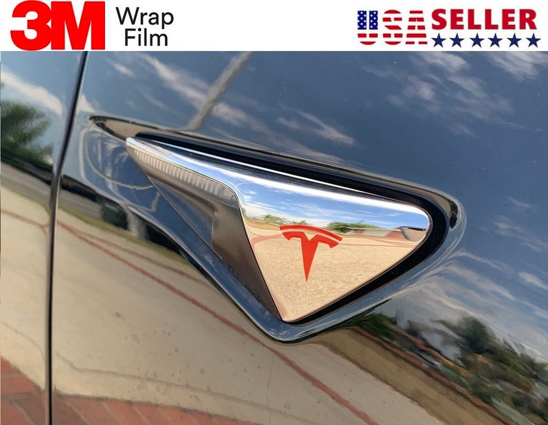 Tesla Model 3 / X / S Turn Signal Indicator Camera 3M Sticker Etsy