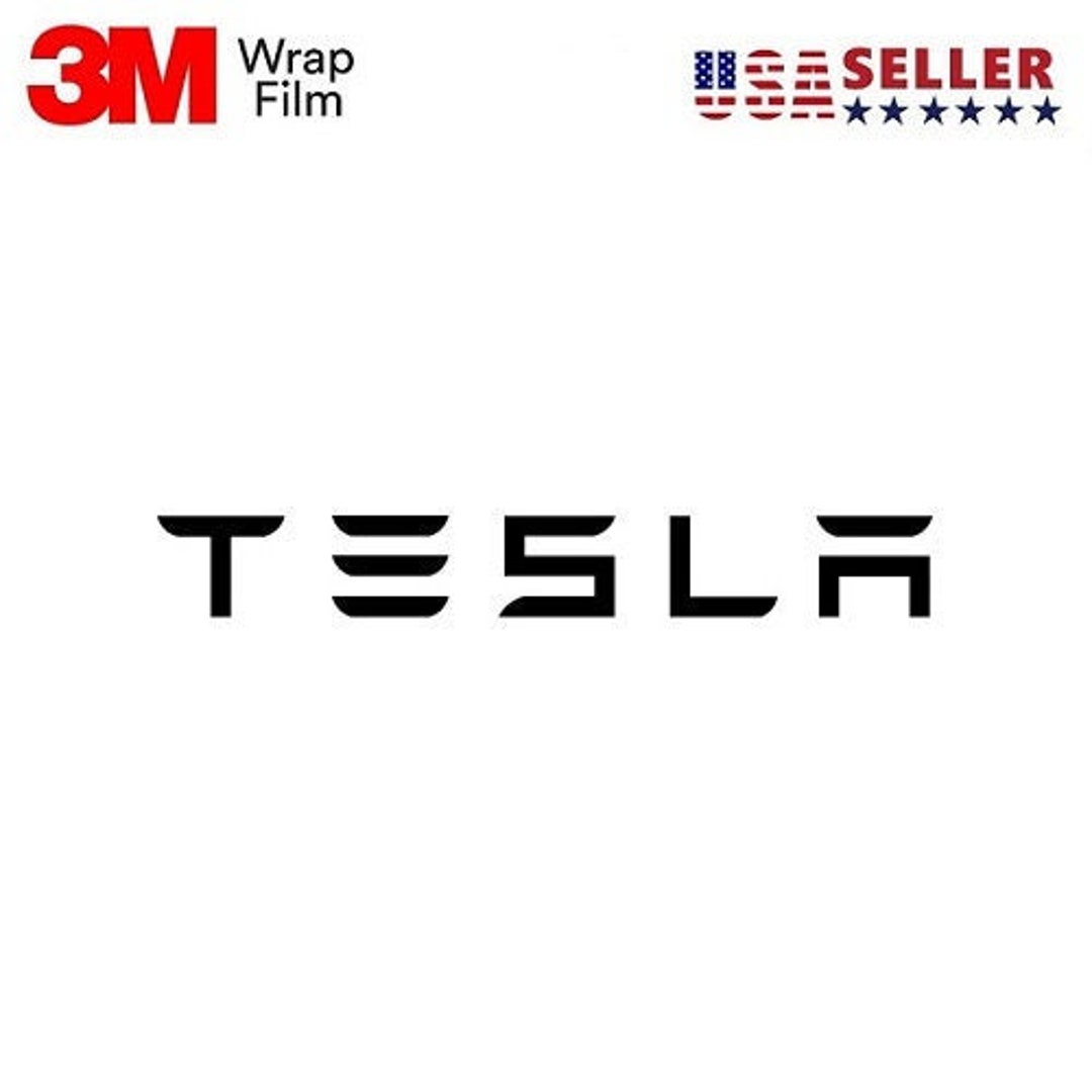 Tesla Logo 3M 1080/2080 Vinyl Sticker Window Laptop Wheel Rim 1pc - Etsy