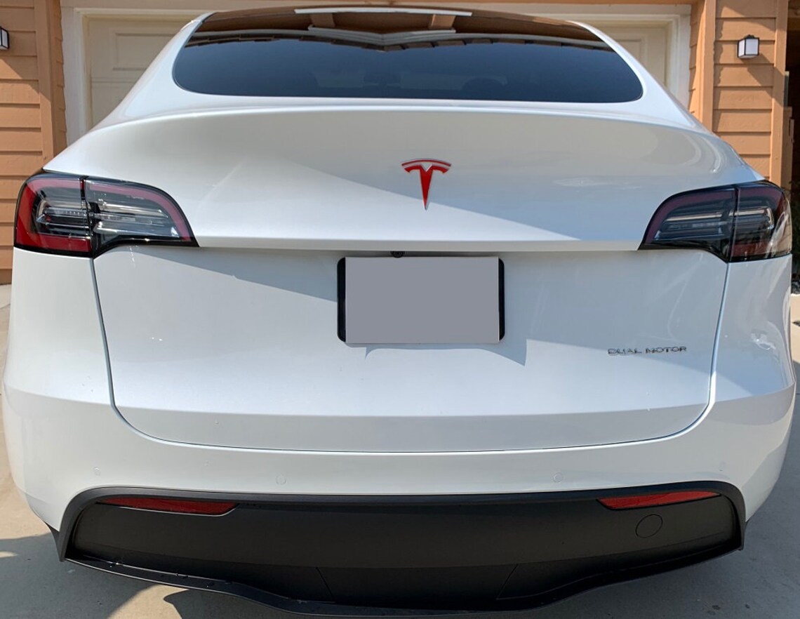 Tesla Model Y Frunk and Trunk Emblem Badge Logo 3M 1080 Etsy