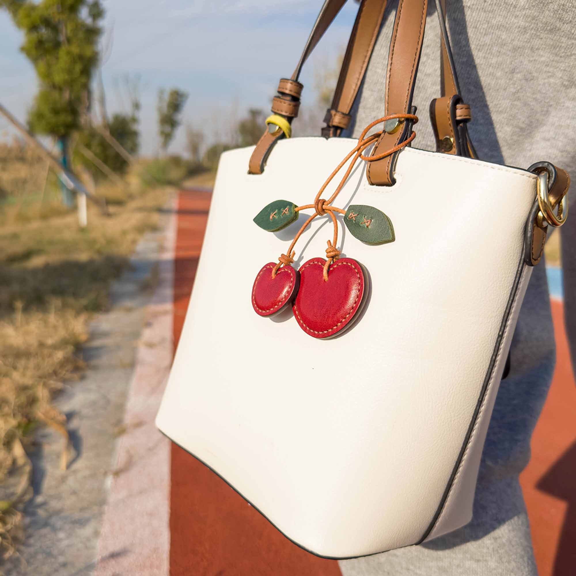 Genuine Leather Fruit Bag Charm,cherry Handbag Charm,purse Accessories Pendant Keychain,car Hanging Ornaments,birthday Gift - Etsy Genuine Leather Fruit Bag Charm,cherry Handbag Charm,purse Accessories Pendant Keychain,car Hanging Ornaments,birthday Gift - Etsy