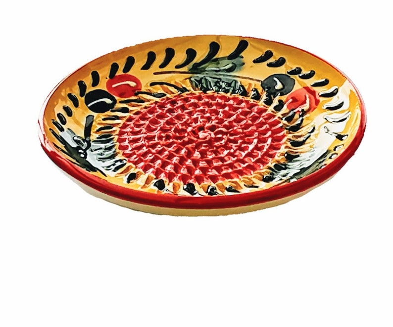 Complete Set Ceramic Garlic Grater Plate Brushpeeler All Etsy UK