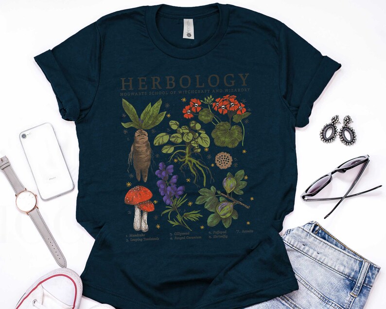 Harry Potter Herbology Plants shirt Etsy
