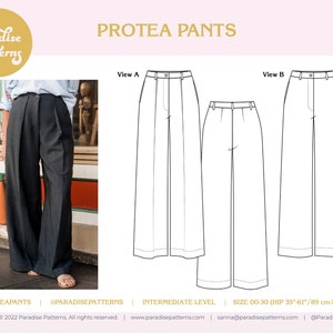 Wide Leg Pants Pattern 