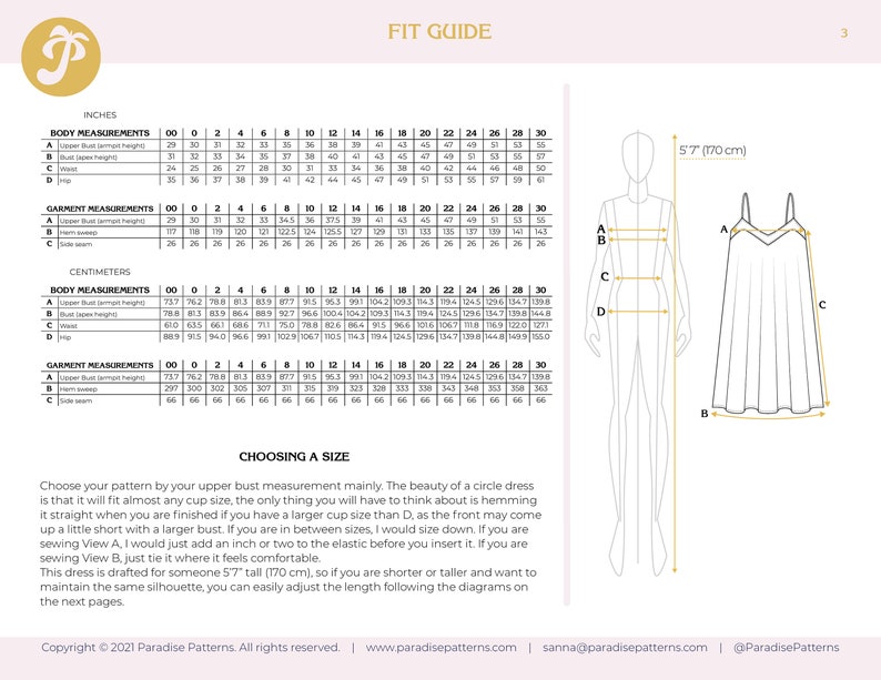 Smultron Dress PDF sewing pattern sizes 00-30 summer resort image 4