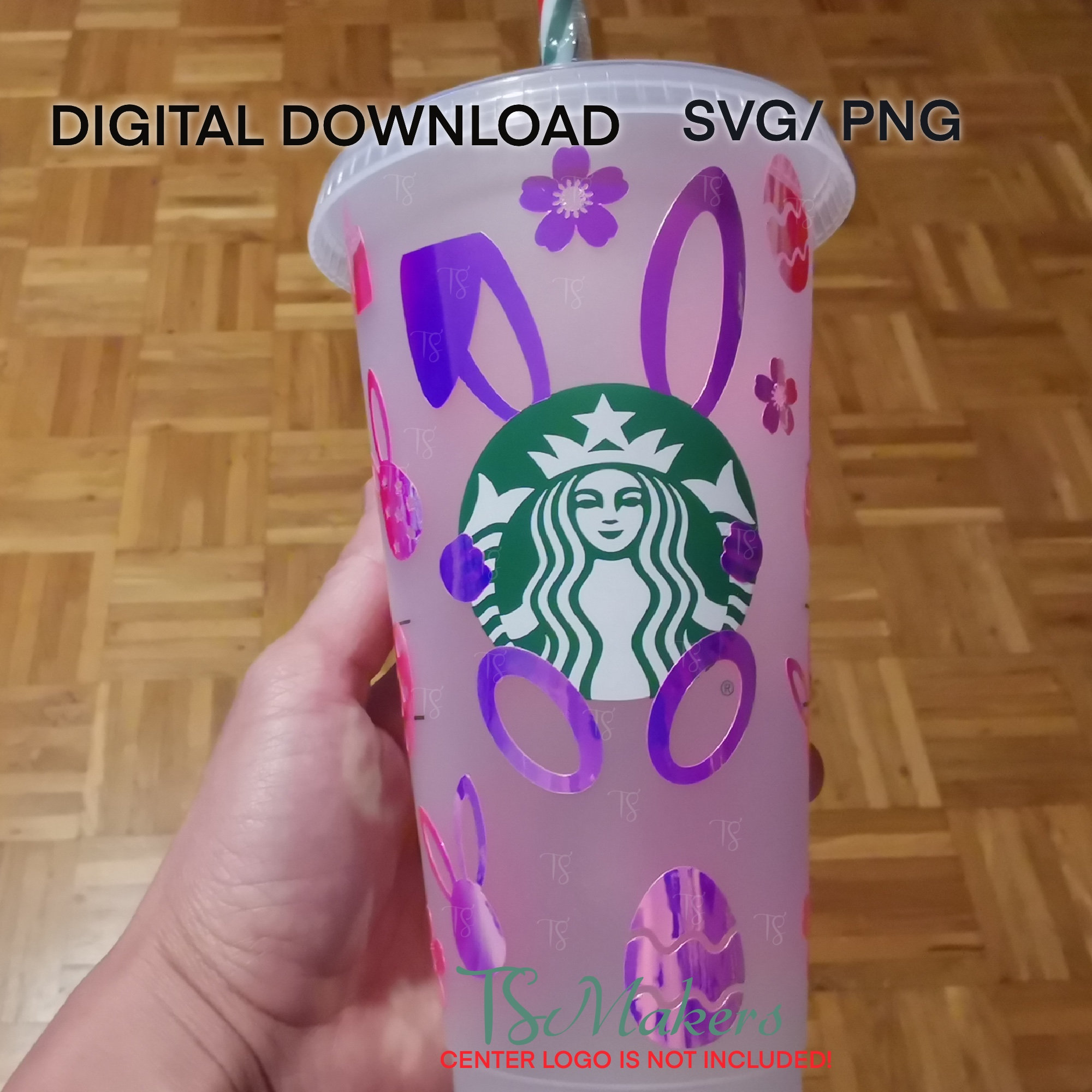 Easter Starbucks Wrap Cup SVG Easter Egg starbucks wrap cup Etsy