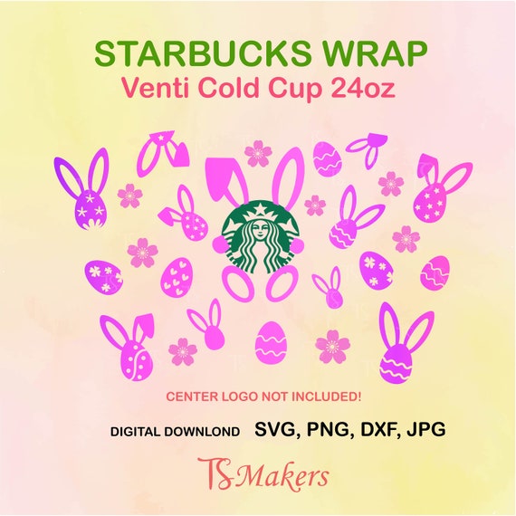 Download Easter Starbucks Wrap Cup Svg Easter Egg Starbucks Wrap Cup Etsy