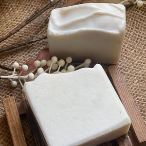 Unscented All Natural Soap: Shea Butter, Olive Oil, Sensitive Skin