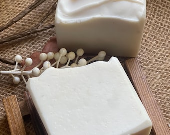 Unscented All Natural Soap: Shea Butter, Olive Oil, Sensitive Skin