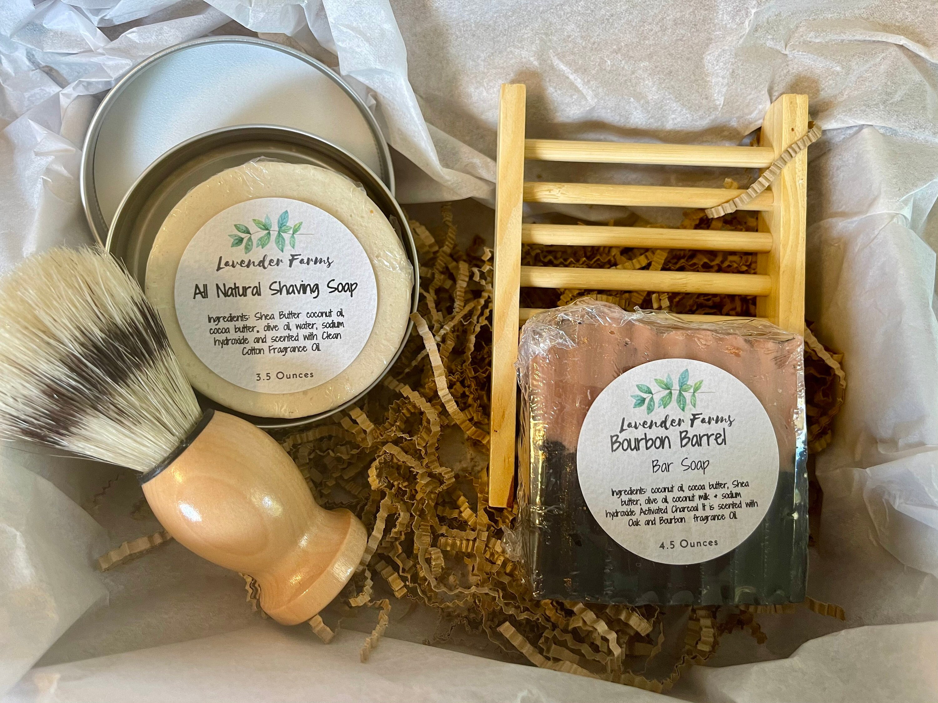 Shaving Set Gift Box Shaving Gift Set Holiday Gift Box Eco Etsy