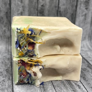 Wildflower Soap (Cold Process Recipe) - Garden Therapy