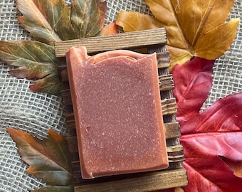 Vanilla Cinnamon Goat Milk Soap: Tallow & Shea Butter Bar