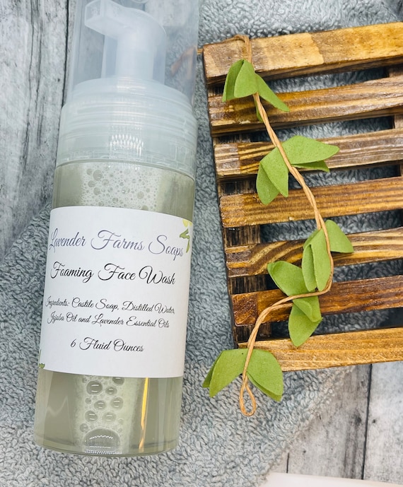 All Natural Foaming Face Wash: Vegan, Paraben Free