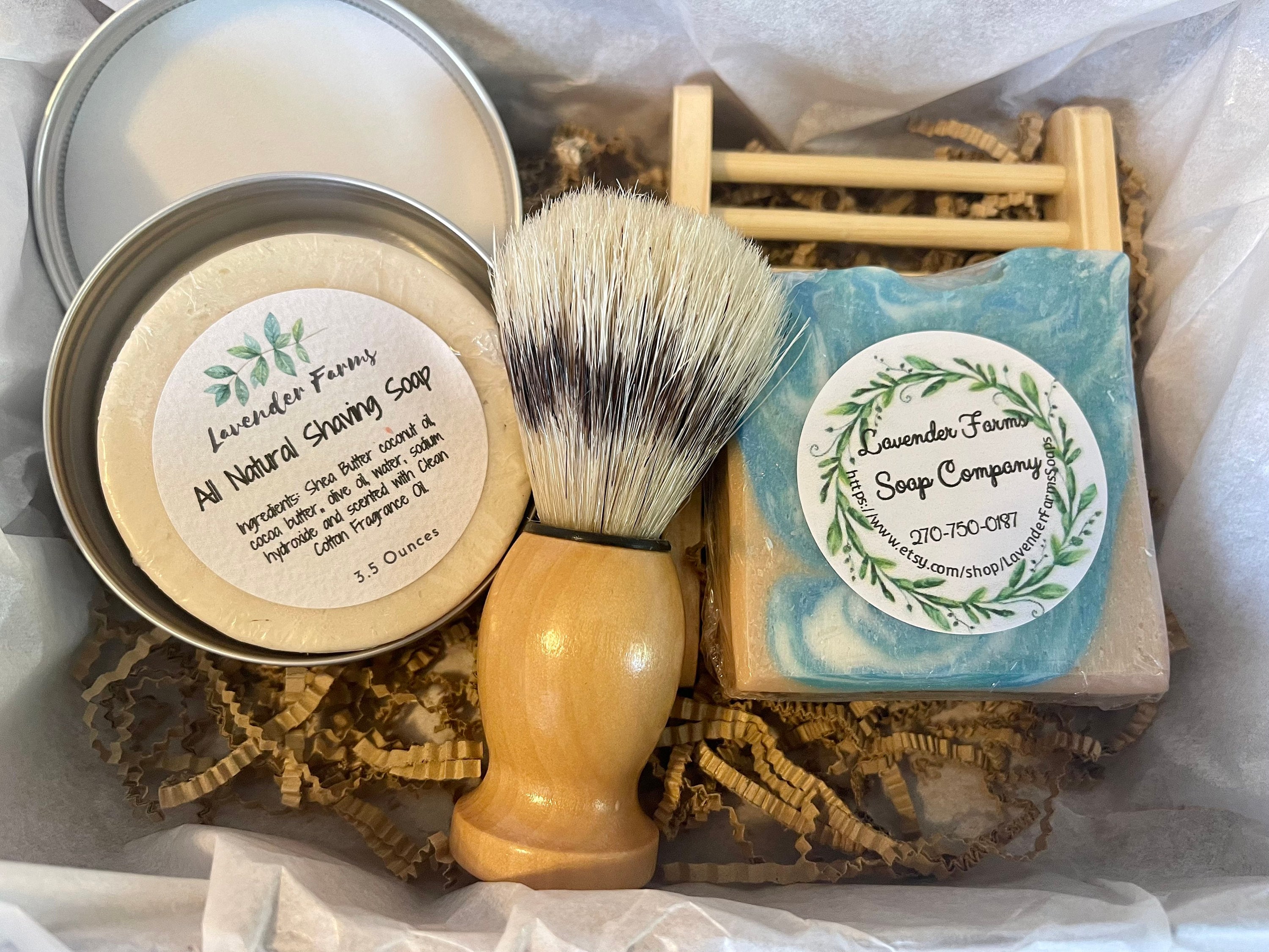 Shaving Set Gift Box Shaving Gift Set Holiday Gift Box Eco Etsy
