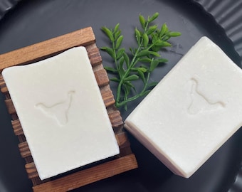 100% Tallow Soap, Goat Milk, Essential Oils, Plastic-Free, Grassfed Tallow, Eco-Friendly packaging