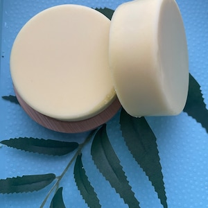 Lemongrass Tallow Soap Bar: Shea Butter, Goat Milk, Essential Oil