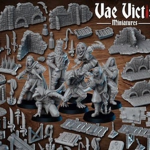 Thieves Lair Miniatures: Band of Rogues Set by Vae Victis (7x Miniatures) Available individually or as a set