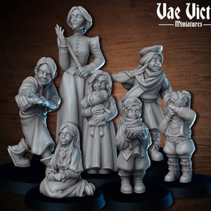 Orphanage Character Miniatures: The Orphanage by Vae Victis (7x Miniatures) Available individually or as a set.