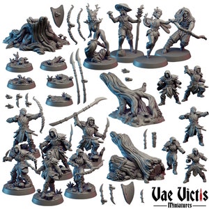 Guardians of the Woods by Vae Victis Miniatures (10x Miniatures). Available Individually or as a Set