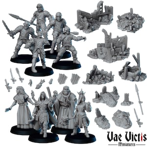 Undead of the Battlefield von Vae Victis Miniatures (9x Miniaturen) Einzeln oder als Set erhältlich