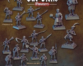Miniaturas da Revolta Camponesa: Escala 28 mm - Miniaturas Vae Victis