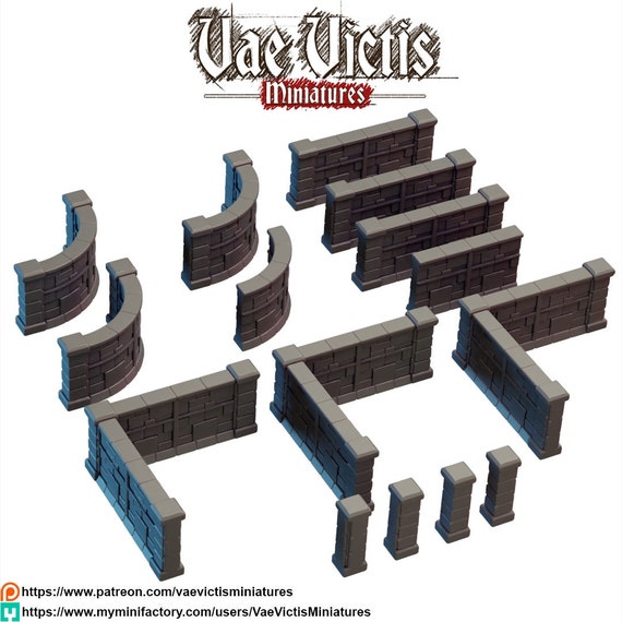 Modular Knight Miniatures: Protectors of the Realm - Vae Victis