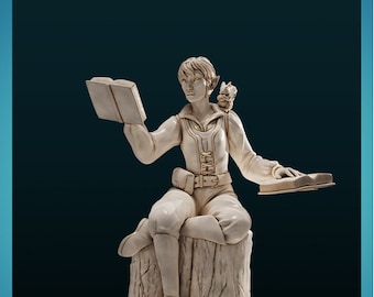 Female Miniatures: D&D is a Woman Volume 2 by The Printing Goes Ever On (10x Miniatures) Available individually or as a set.