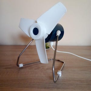 Progress fan table fan stand fan 1950 Retro W3 220V