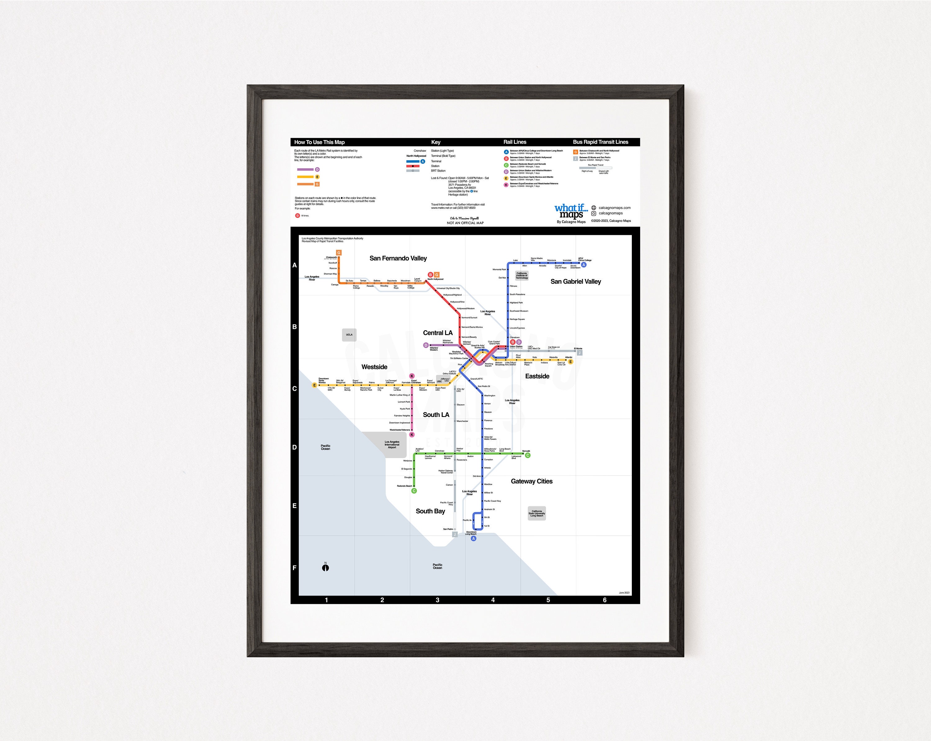  New York City Subway Route Map by Michael Calcagno