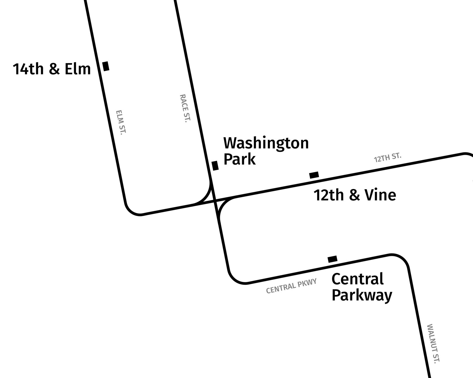 Cincinnati Streetcar Route Map