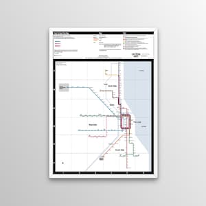 Chicago Transit Map - ¡Diseño inspirado en Vignelli!